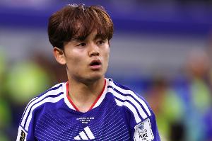 渡边刚:尽管久保建英受伤但会有人顶上,相信他会以更强姿态归来